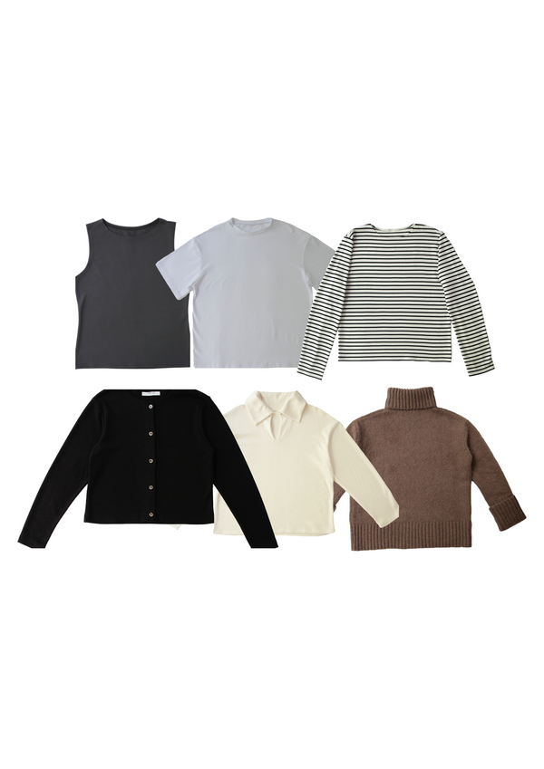 Ensemble #5 - Minimal Style (hauts)