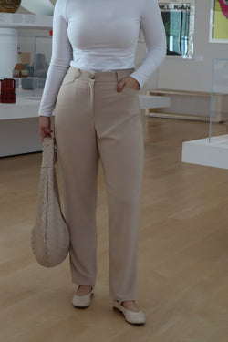 Pantalon classique - Beige