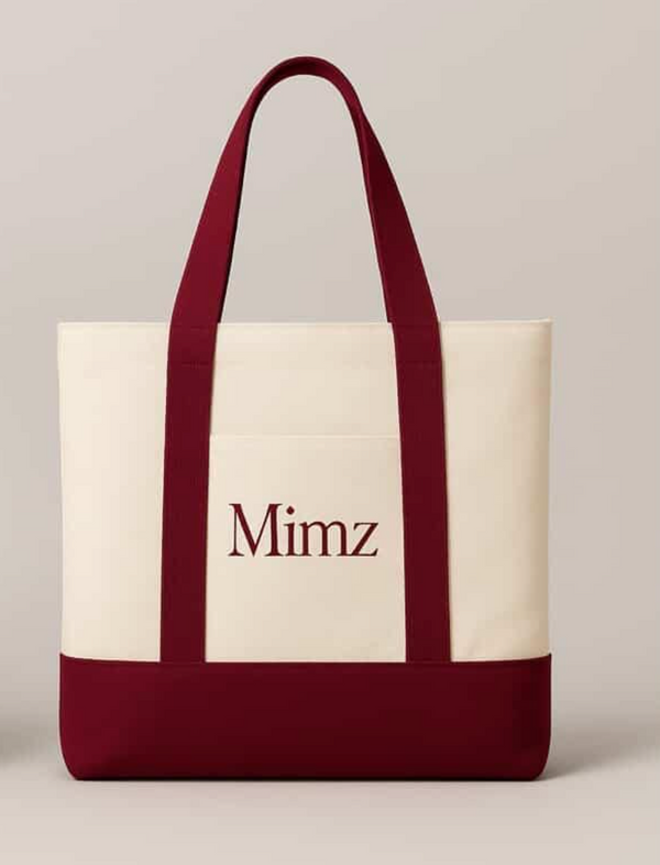 Tote Bag - Burgundy