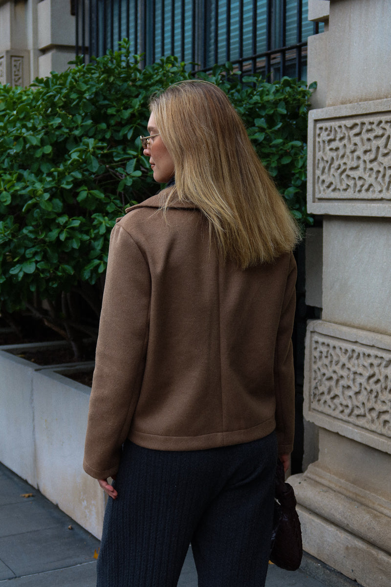 Manteau court - Caramel