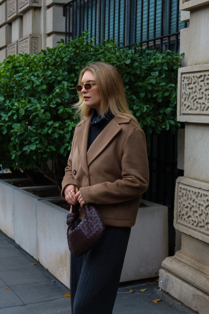 Manteau court - Caramel