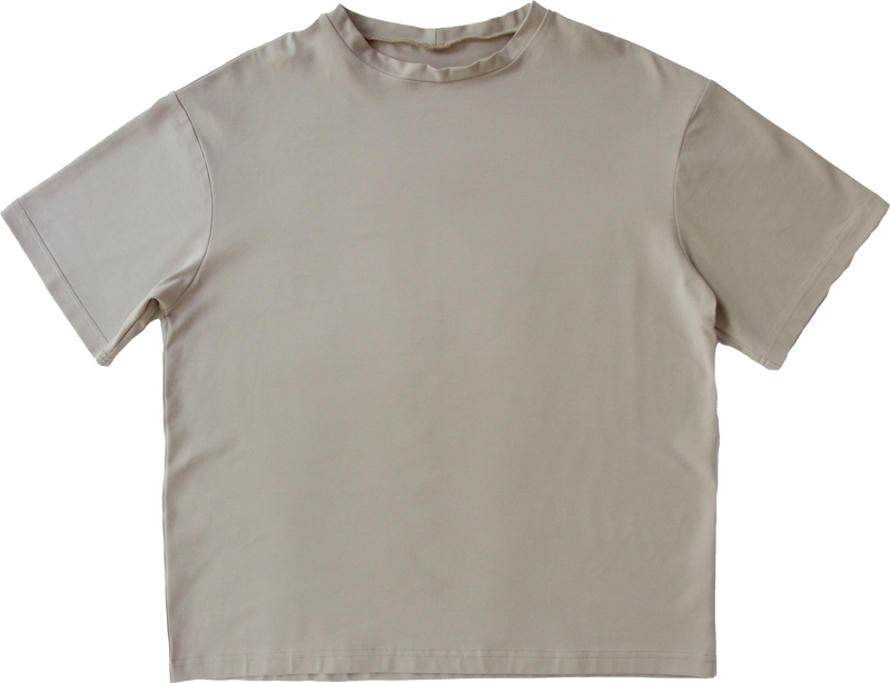 T-Shirt ample - Coton mousse