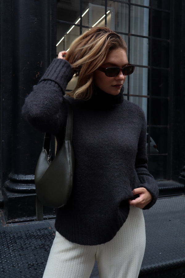 Turtleneck - Charcoal