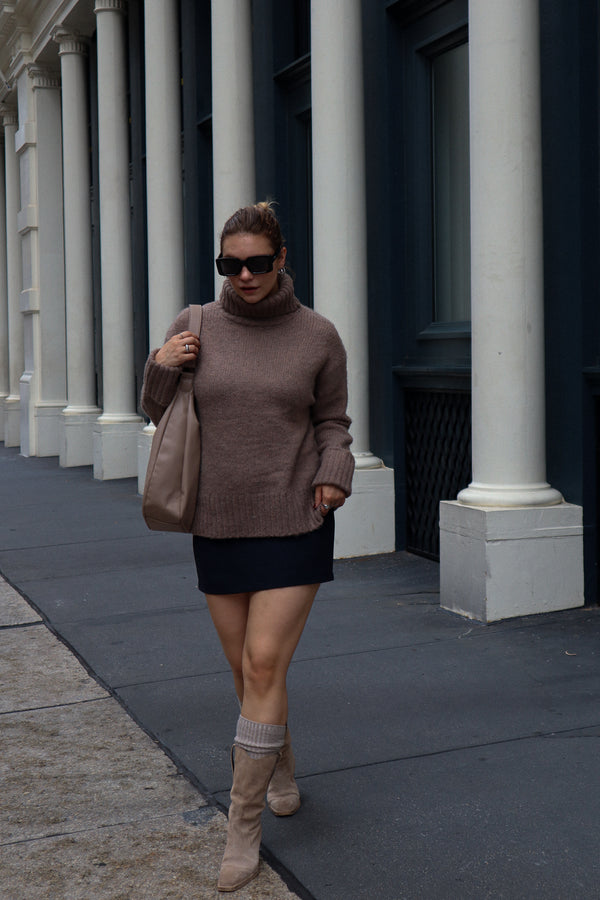 Turtleneck - Taupe