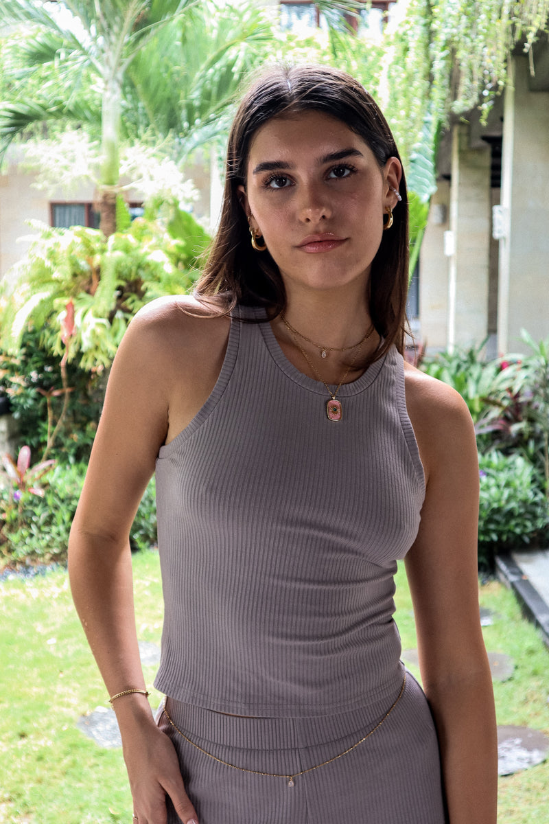 Camisole - Bambou taupe